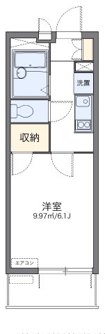 レオパレスラトナ 406（2枚目）