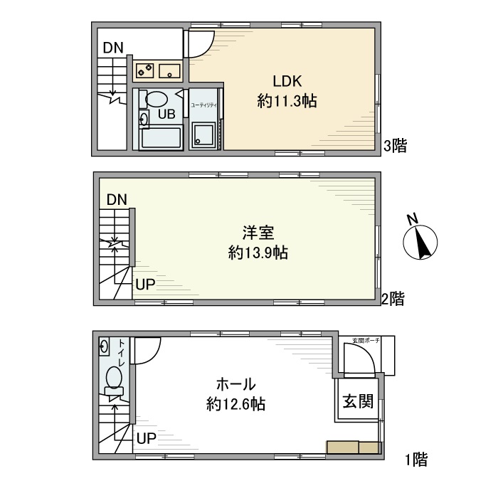北砂戸建（2枚目）