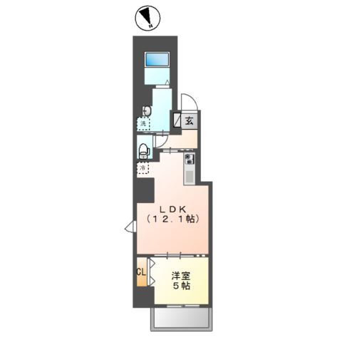 仮）南砂３丁目店舗マンション新築工事 402（4枚目）