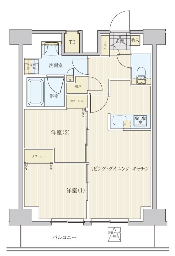 リビオメゾン南砂町 1409（5枚目）