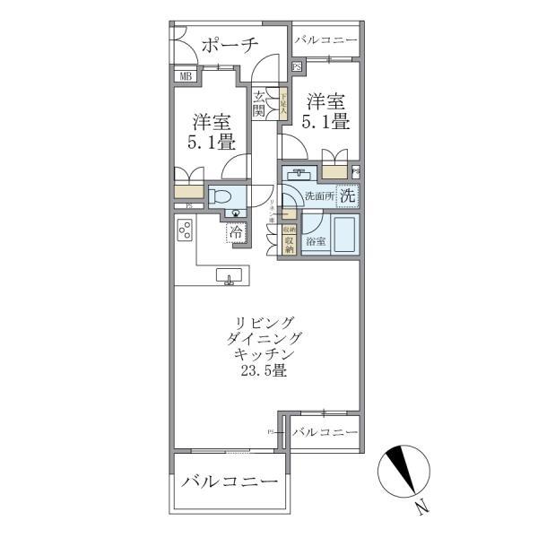 目白ガーデンヒルズ C534（2枚目）