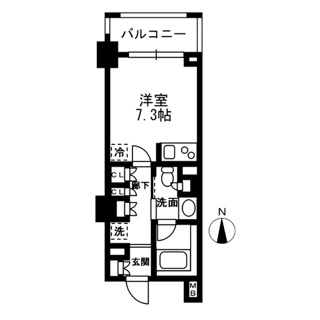 新品家具付きマンション中落合3(KaGood東京) 306（1枚目）