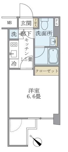 ＫＤＸレジデンス門前仲町 203（2枚目）
