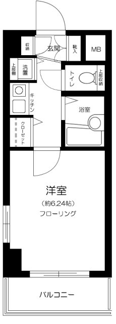 アクティブミレニアム江戸川橋 301（2枚目）