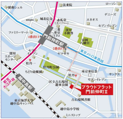プラウドフラット門前仲町Ⅱ 403（9枚目）