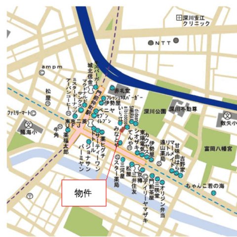 パークアクシス門前仲町 703（4枚目）