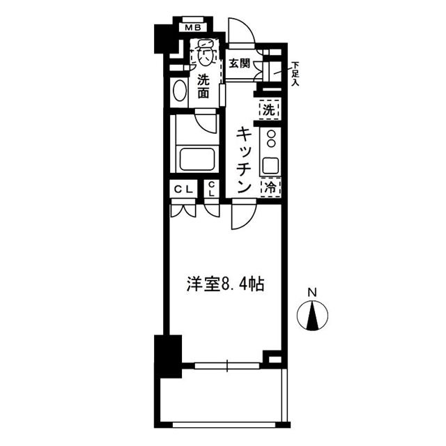 新品家具付きマンション中落合3(KaGood東京) 608（1枚目）