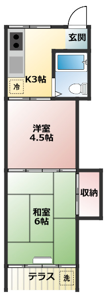 紫苑荘 Ｆ（2枚目）