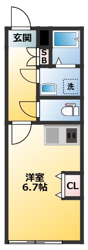 早稲田鶴巻町IMAハウス 101（10枚目）