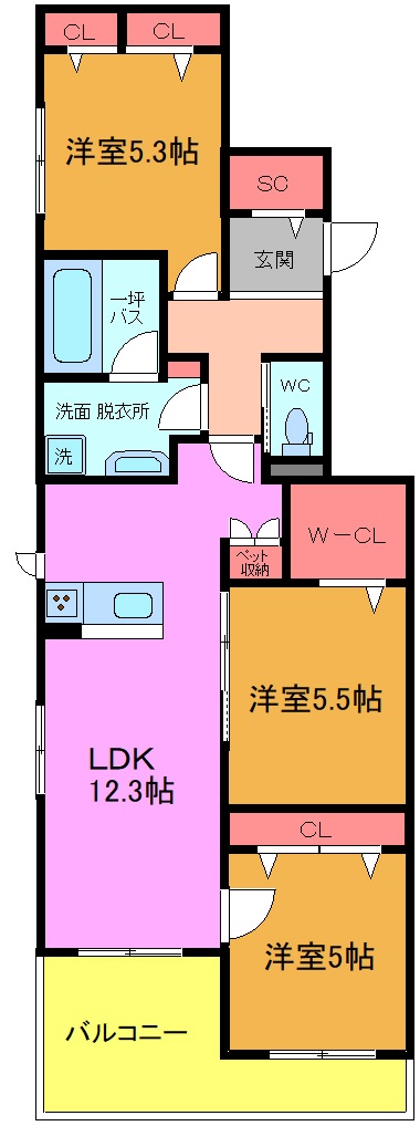 南葛西テラス 202（2枚目）