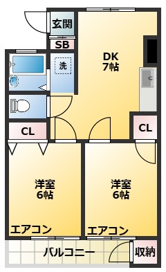 コーポ橘 405（10枚目）