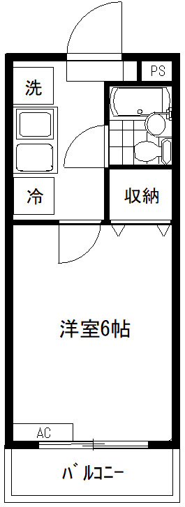 パークテラス堀江 106（9枚目）