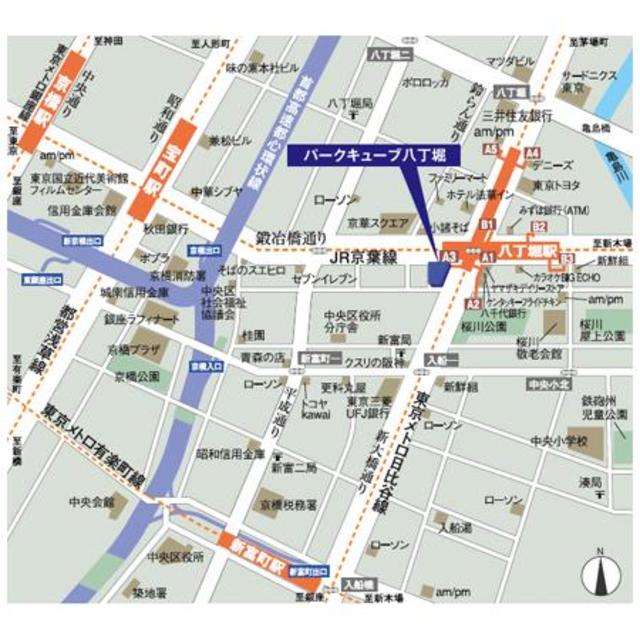 パークキューブ八丁堀 802（3枚目）