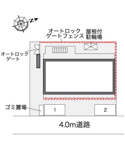 レオパレスハヅキ栄町 202（3枚目）