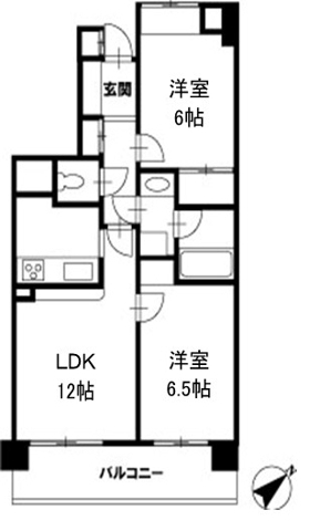 コンフォール高田馬場 403（2枚目）