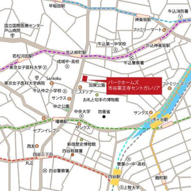 パークホームズ市谷薬王寺セントガレリア 1202（4枚目）