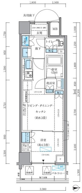 パークアクシス品川シーサイド 214（2枚目）