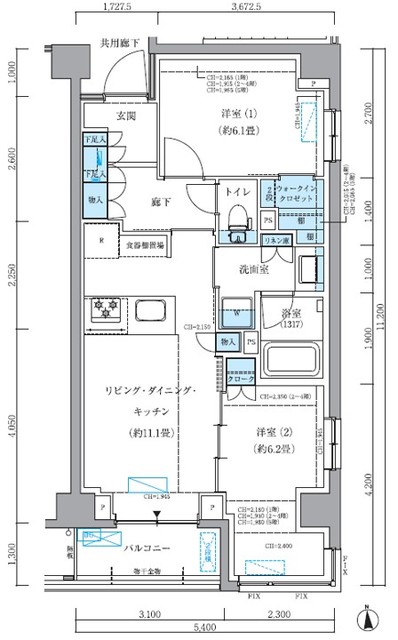 パークアクシス品川シーサイド 410（2枚目）