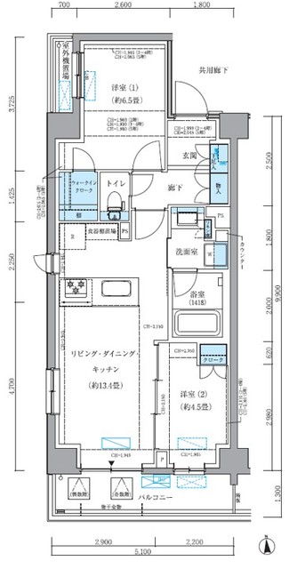 パークアクシス品川シーサイド 402（2枚目）