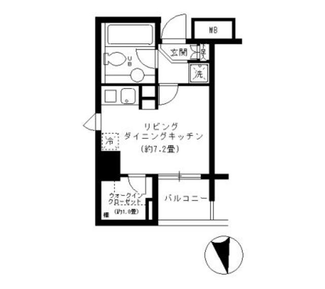 ＫＤＸレジデンス芝公園 206（2枚目）