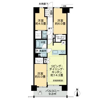 プレシス小岩ヴェルデ ０８０３（2枚目）