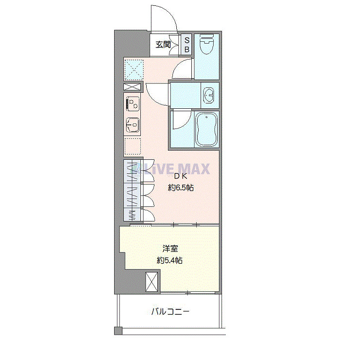 ウエリスアーバン住吉WEST 306（1枚目）