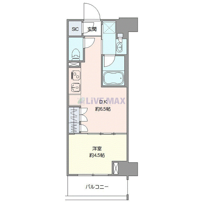 ウエリスアーバン住吉WEST 302（1枚目）