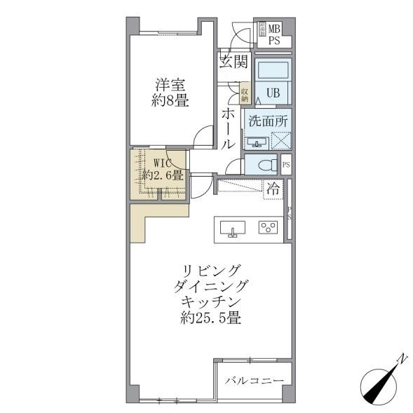 グランマルジュ市ヶ谷 304（2枚目）