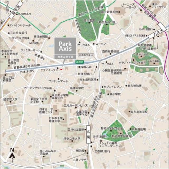 パークアクシス南青山七丁目 203（3枚目）