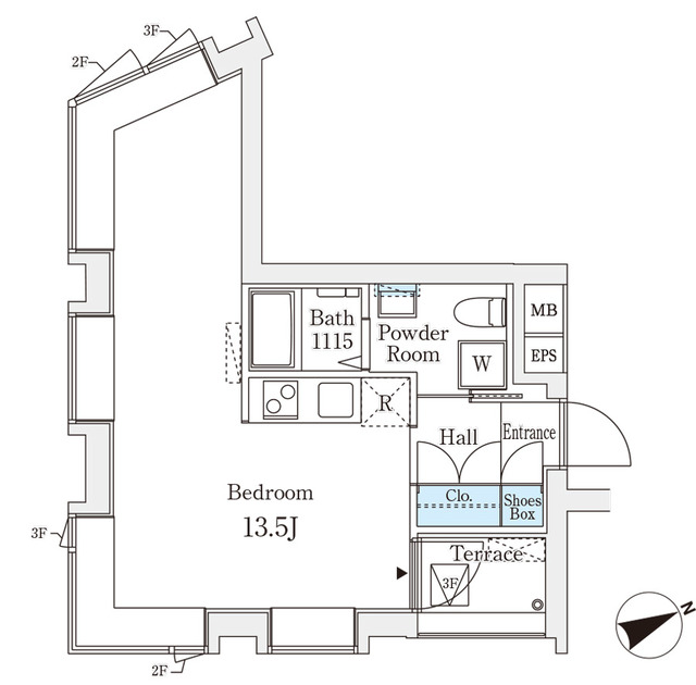 コージーコート四谷坂町 302（2枚目）