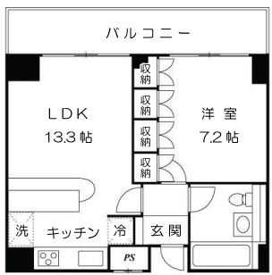 マナハウス四谷 502（2枚目）