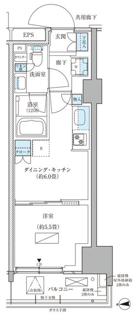 パークアクシス品川天王洲アイル 714（2枚目）