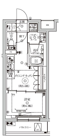 セジョリ東陽町Ⅱ 204（3枚目）