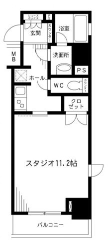 新品家具付きマンション神保町2(KaGood東京) 1101（1枚目）