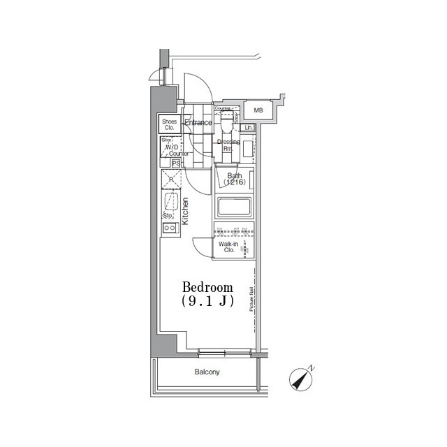 ＯＮＥ　ＲＯＯＦ　ＦＬＡＴ　ＴＳＵＫＩＳＨＩＭＡ 310（6枚目）