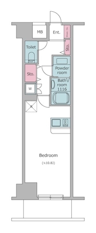 新品家具付きマンション高田2(KaGood東京) 515（1枚目）